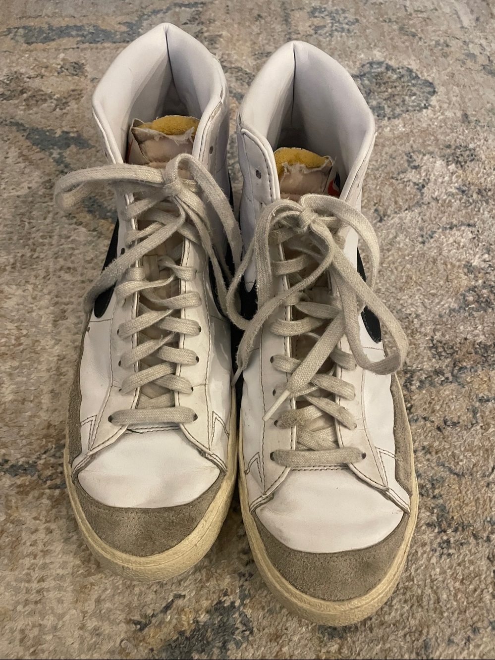 Mens nike blazers, size 9.5